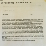 Università Sannio - \